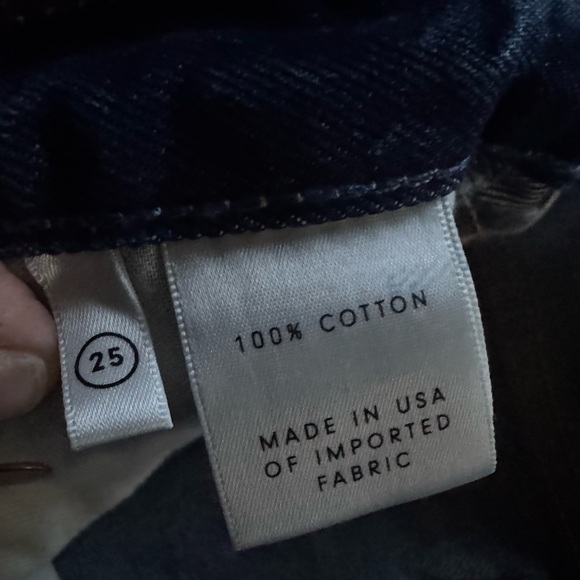 Grlfrnd Kaia Distressed Jean Shorts Size 25 - Picture 5 of 6